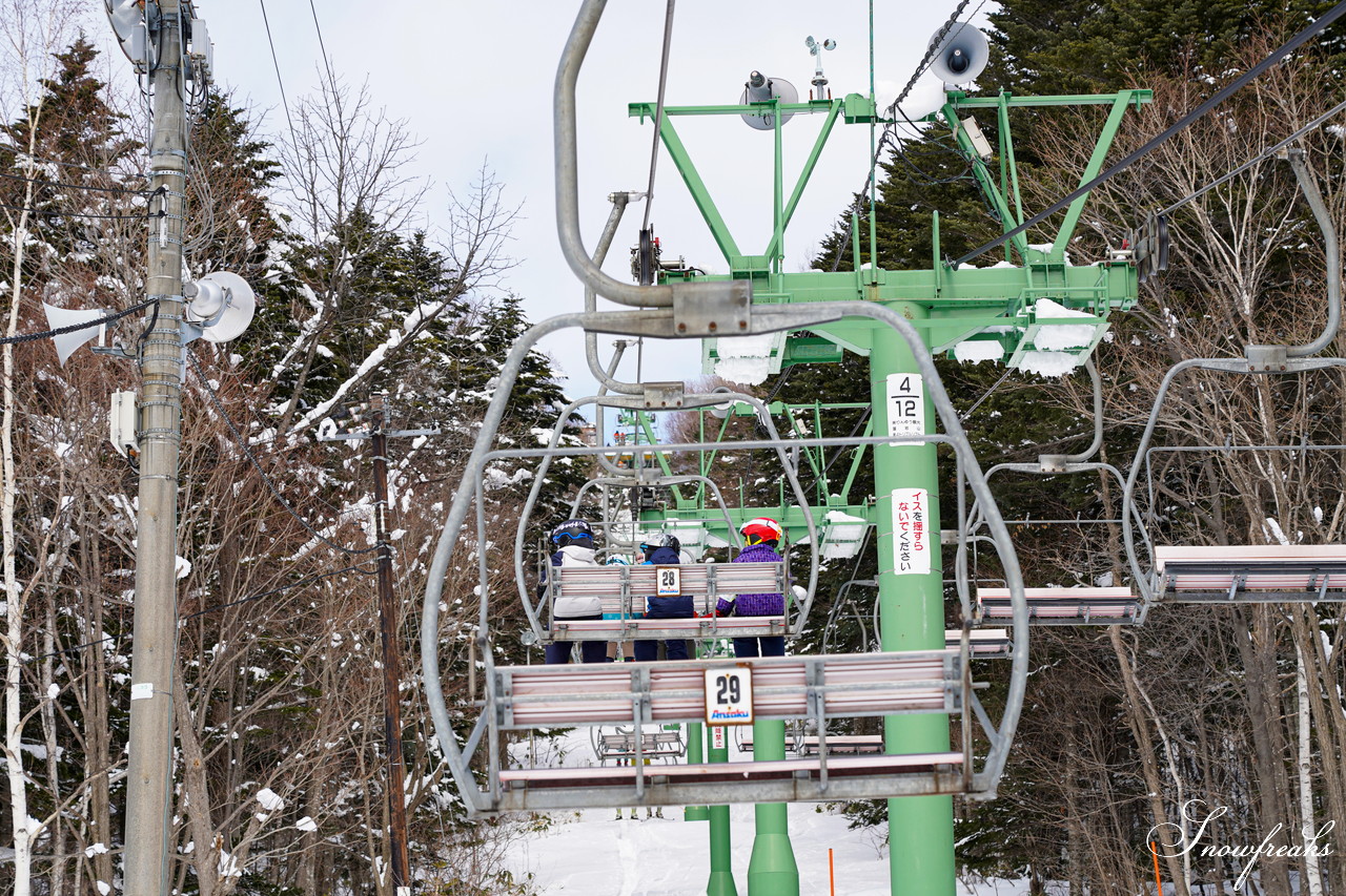 札幌藻岩山スキー場 ゲレンデの積雪は今季最深の125cm！コンディション良好で素晴らしいスキー日和に♪